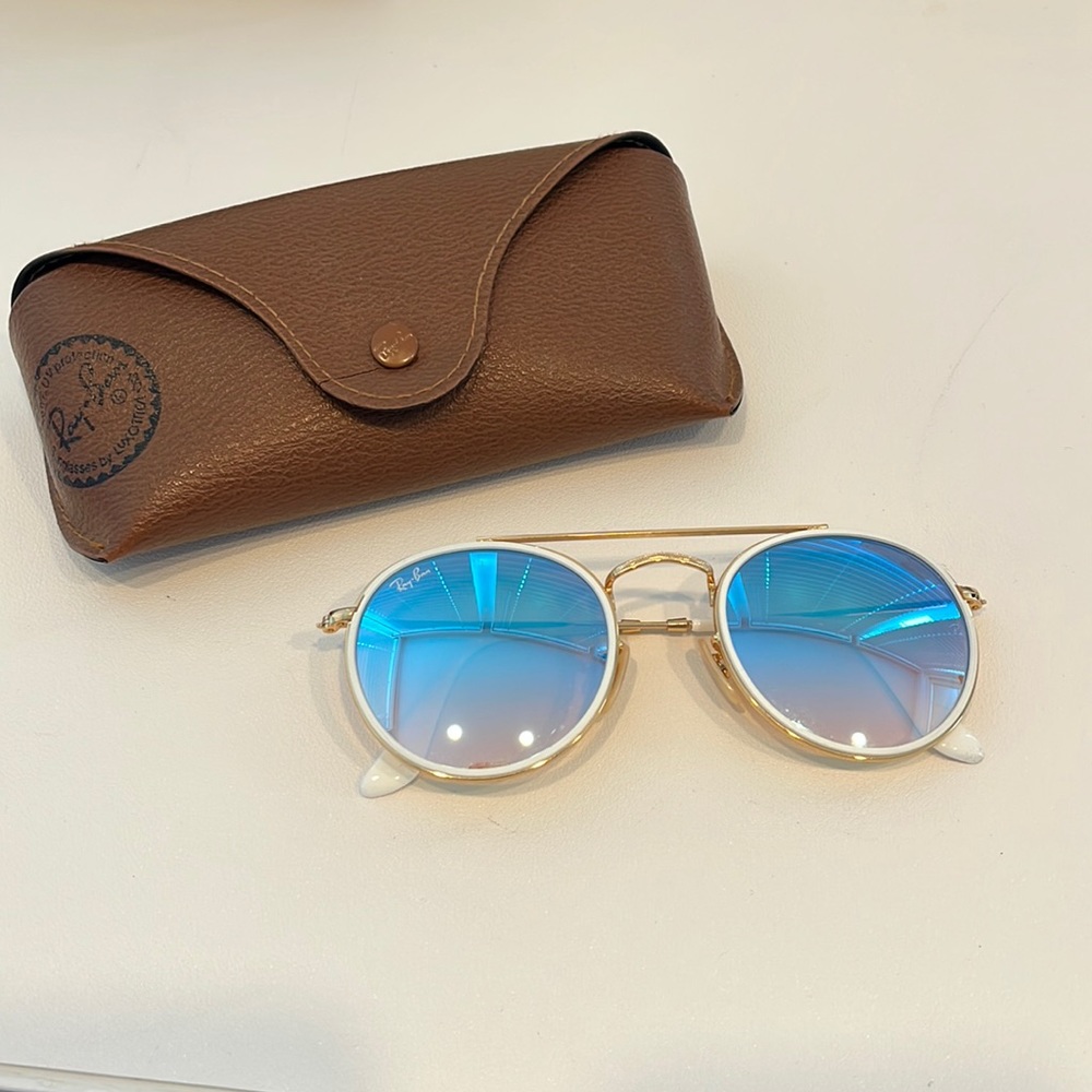 Ray-Ban Round Double Bridge Sunglasses